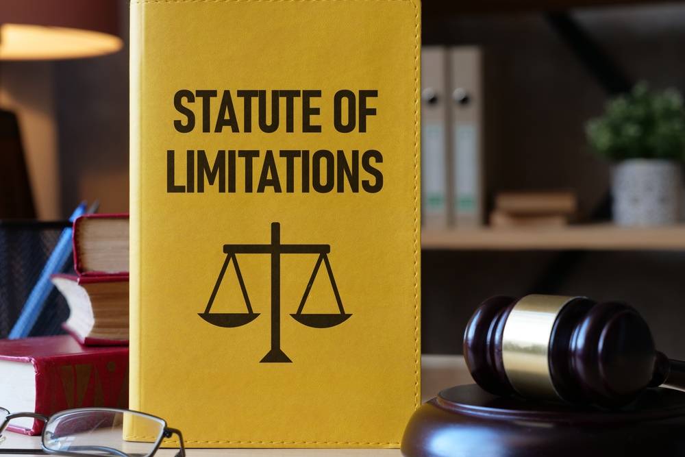 Statute of limitations SOL is shown using a text